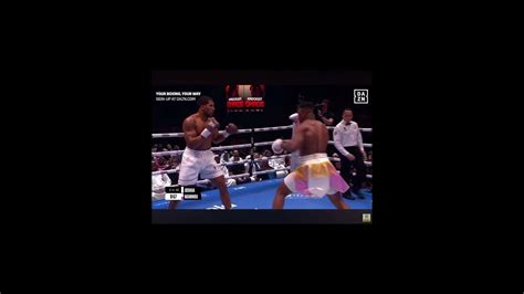 Anthony Joshua vs Francis Ngannou .